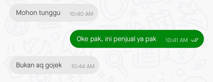 11 Chat lucu driver ojek online nyapa customer ini bikin cekikikan