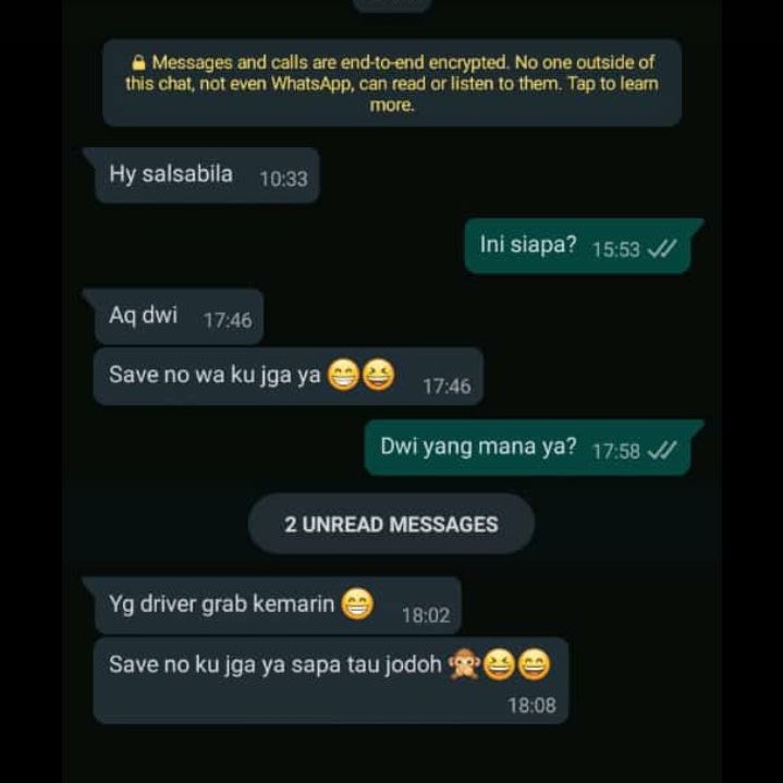 11 Chat lucu driver ojek online nyapa customer ini bikin cekikikan