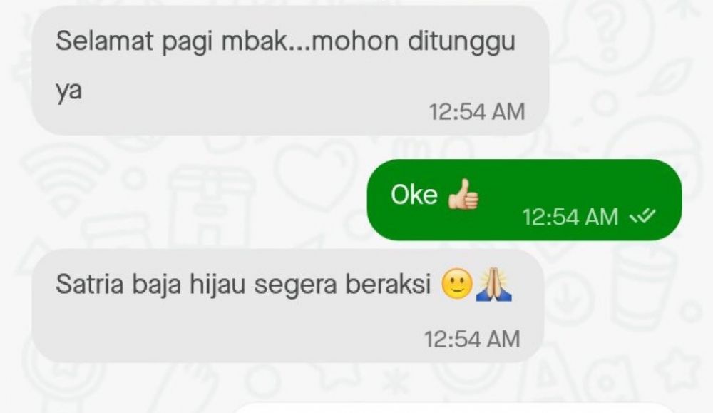 11 Chat lucu driver ojek online nyapa customer ini bikin cekikikan