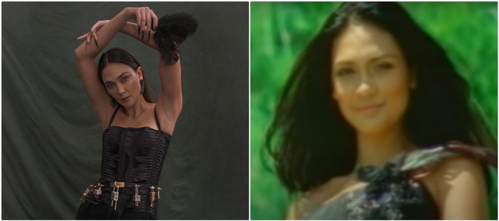 10 Potret Luna Maya reka ulang adegan jadul, hasilnya sangat memukau
