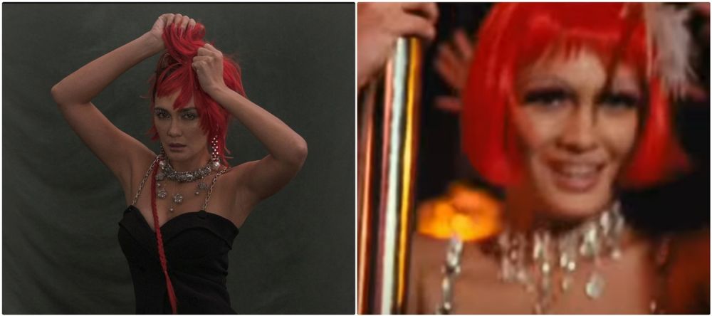 10 Potret Luna Maya reka ulang adegan jadul, hasilnya sangat memukau