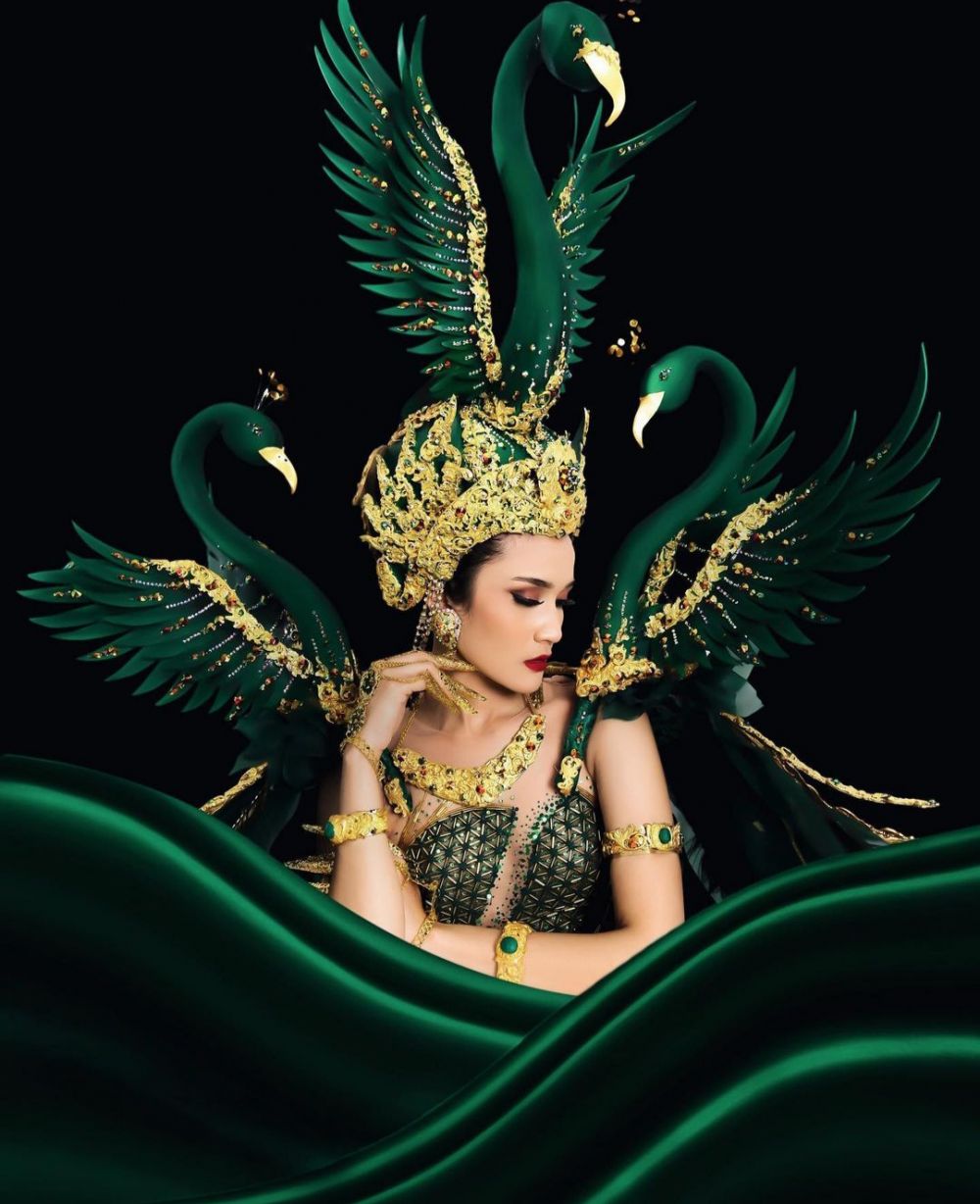 8 Potret Intan Wisni, finalis Miss Eco Internasional yang jadi sorotan