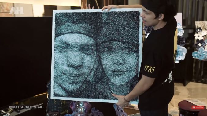 10 Momen Atta dan Aurel buka kado pernikahan, dapat hadiah dari Jokowi