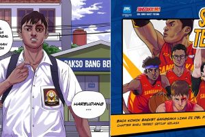 Seri komik basket pertama di Indonesia, Sangsaka Lima sudah terbit lho