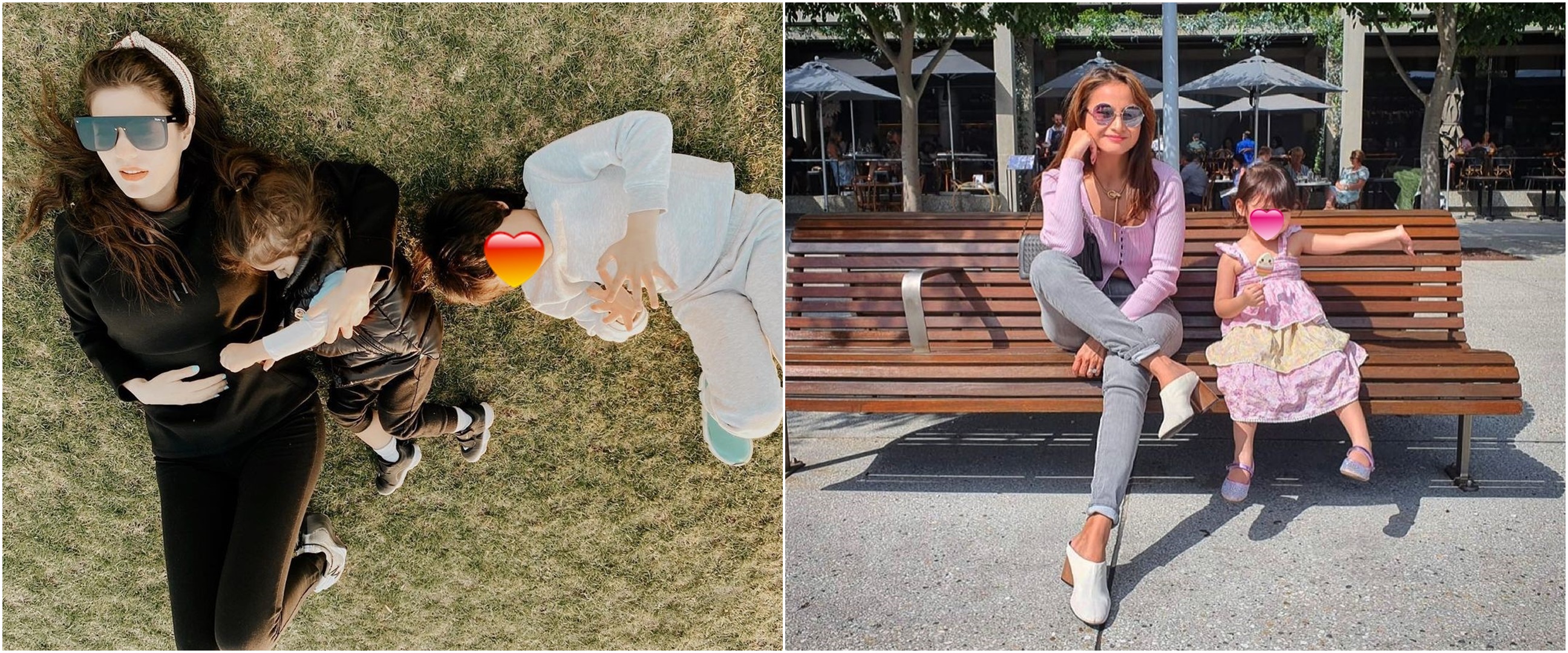 Tinggal di luar negeri, begini gaya 10 seleb cantik saat momong anak