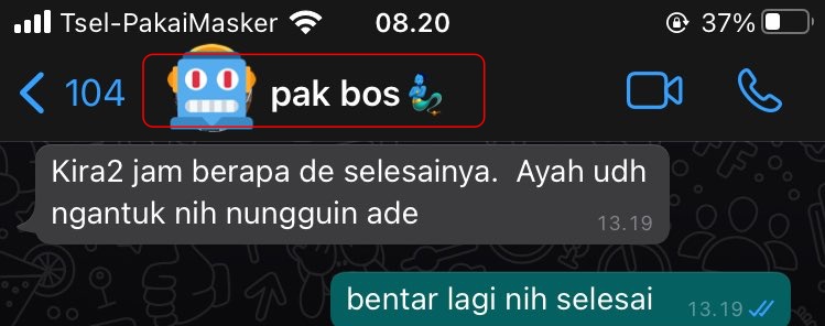 16 Nama lucu kontak ayah di HP ini lucunya cuma anak yang paham