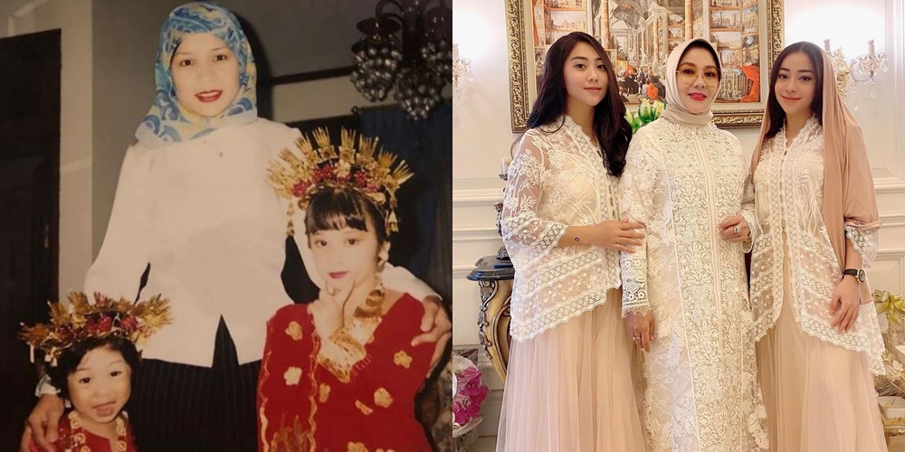 Potret 10 ibu seleb saat muda vs kini, Rieta Amilia awet muda