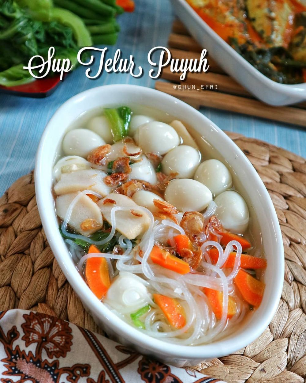 Resep menu sahur pertama di rumah © Instagram Resep menu sahur pertama di rumah © Instagram
