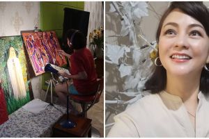 10 Potret rumah Moudy Wilhelmina, penuh koleksi tanaman