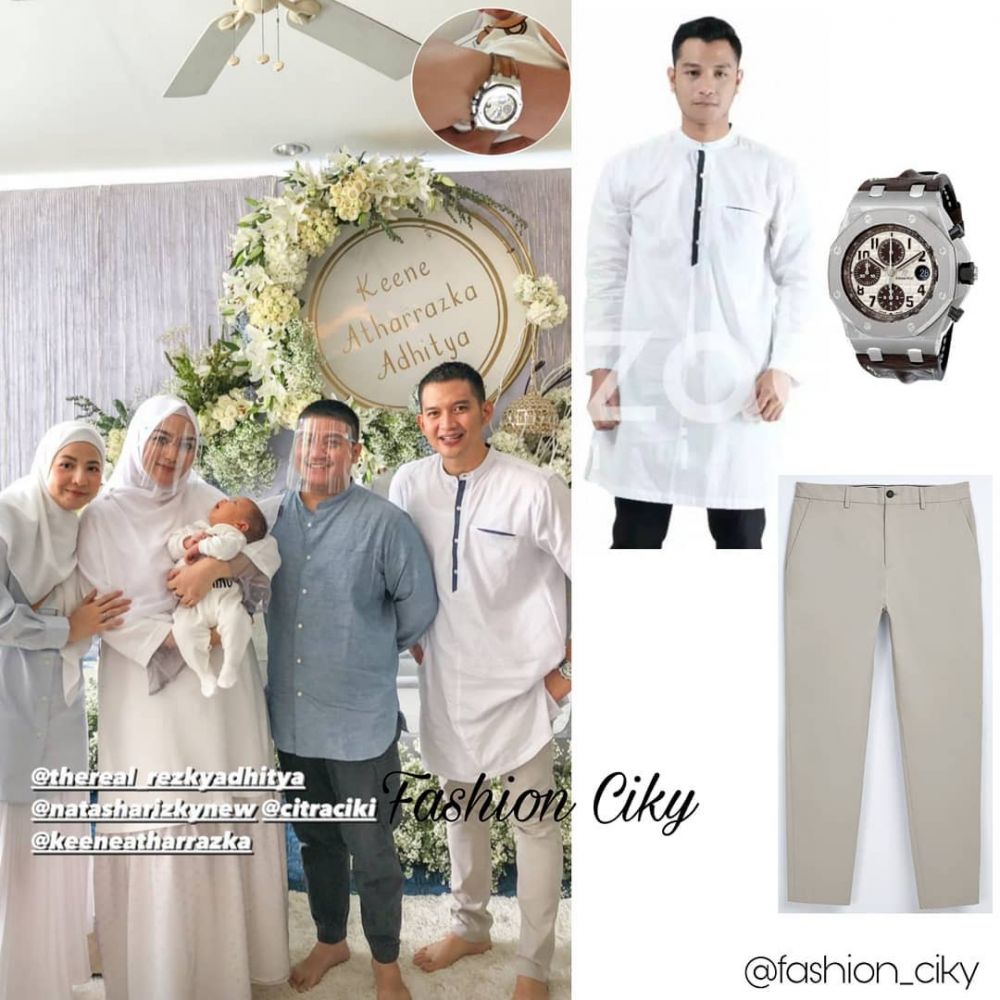 Taksiran harga 10 outfit Rezky Aditya, ada Rp 400 juta lebih