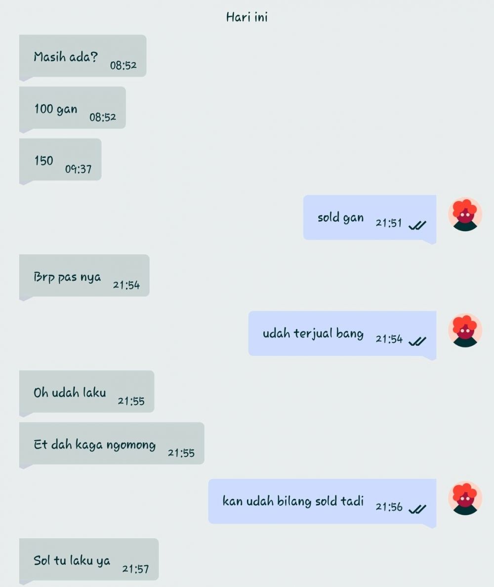 10 Chat lucu nawar dagangan di online shop ini bikin ngelus dada