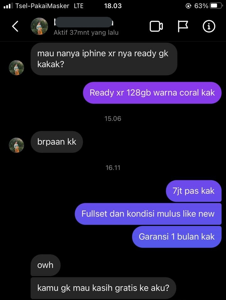 10 Chat lucu nawar dagangan di online shop ini bikin ngelus dada