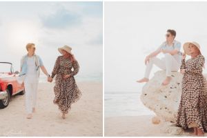 7 Momen Zaskia Sungkar dan Irwansyah buka kado untuk baby Ukkasya