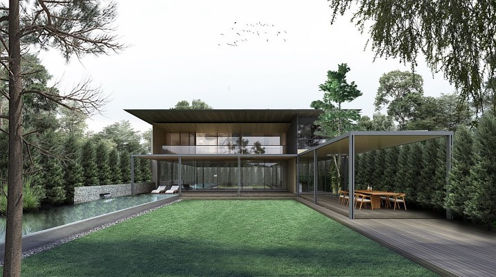 5 Potret desain rumah baru Citra Kirana, ada kolam renang & taman asri