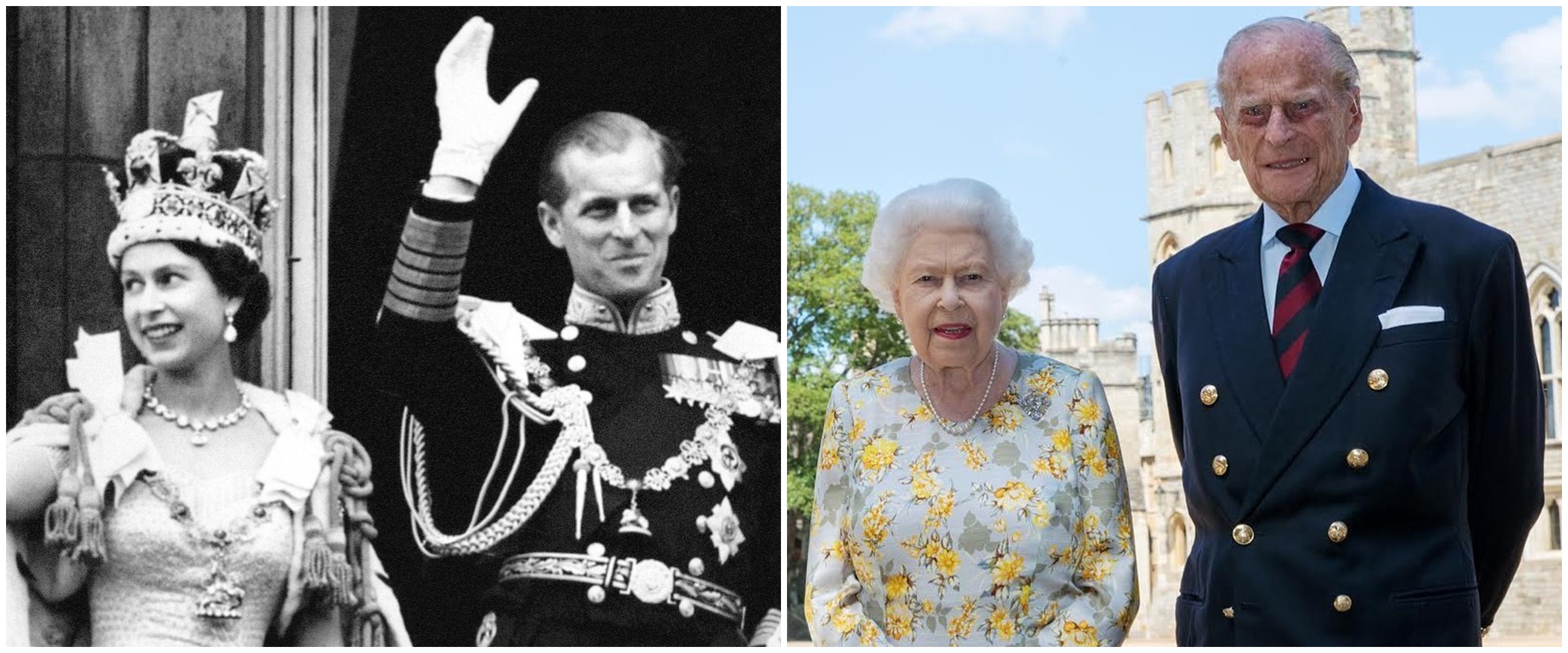 10 Potret kenangan manis Pangeran Philip dan Ratu Elizabeth II