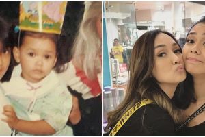 10 Potret Sara Wijayanto dan Adinia Wirasti sedari kecil, sister goals