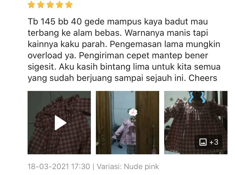 10 Testimoni lucu beli baju kebesaran di online shop, bikin ngakak