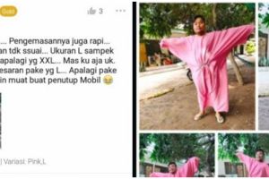 10 Testimoni lucu beli baju kebesaran di online shop, bikin ngakak