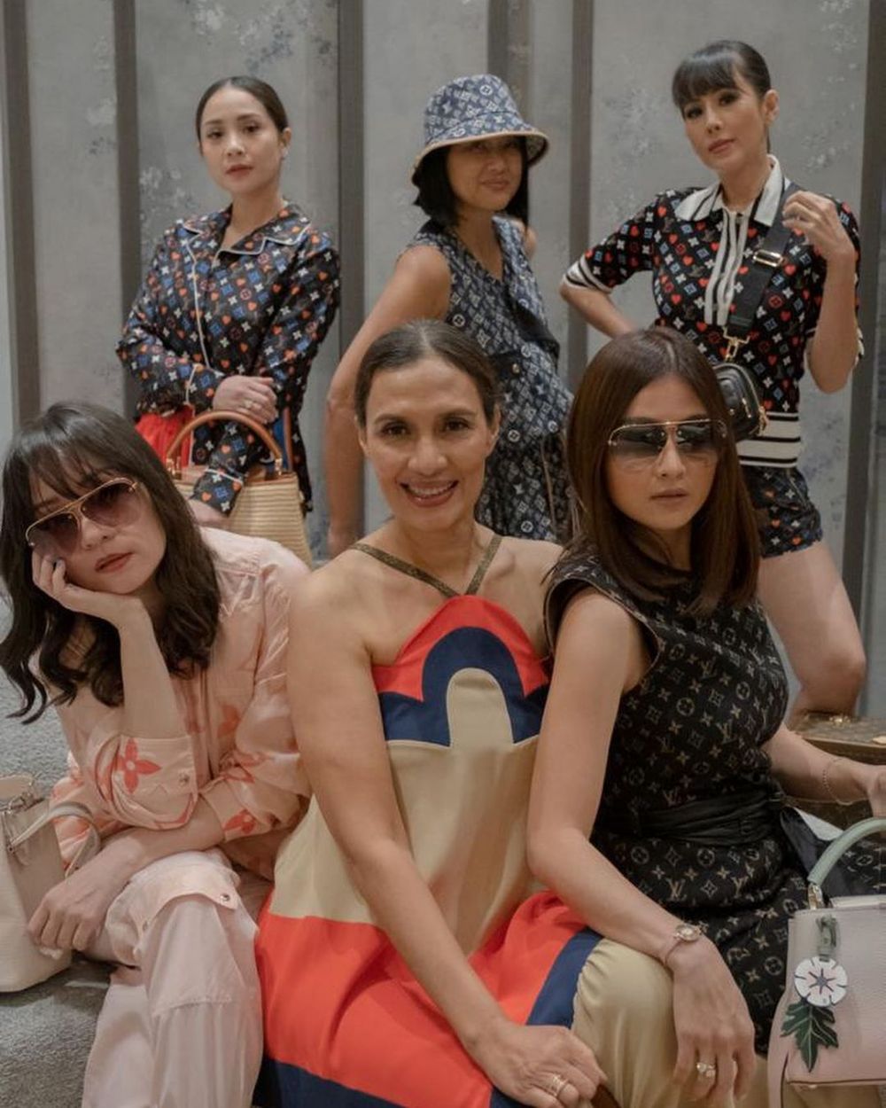 6 Momen Nagita Slavina hadiri acara brand Louis Vuitton, kece maksimal