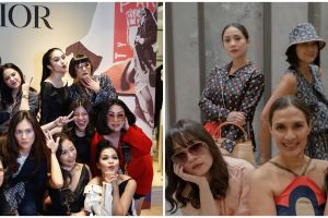 10 Momen Nagita Slavina di acara brand fashion, ada Louis Vuitton