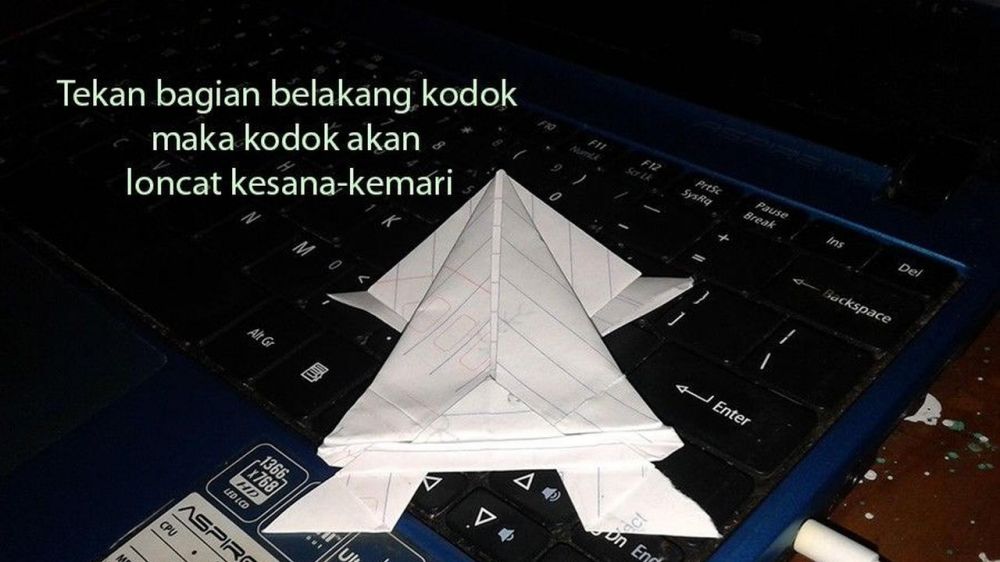 8 Mainan dari kertas ala anak 90-an, bikin nostalgia
