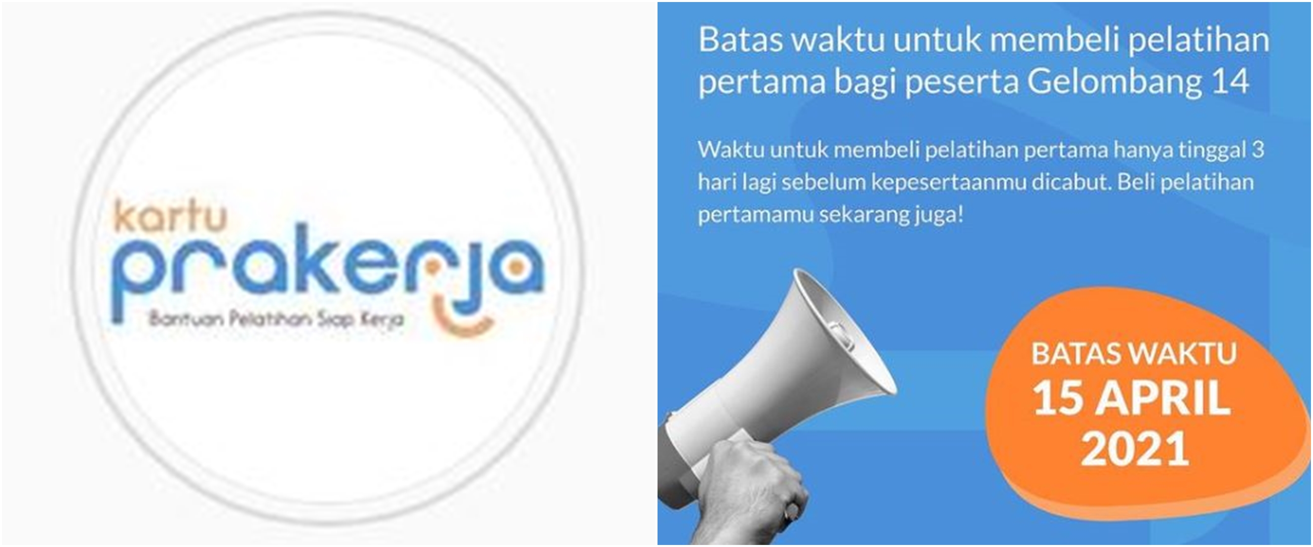 Ingin ikut pelatihan prakerja? Ingat, gelombang 14 ditutup 15 April