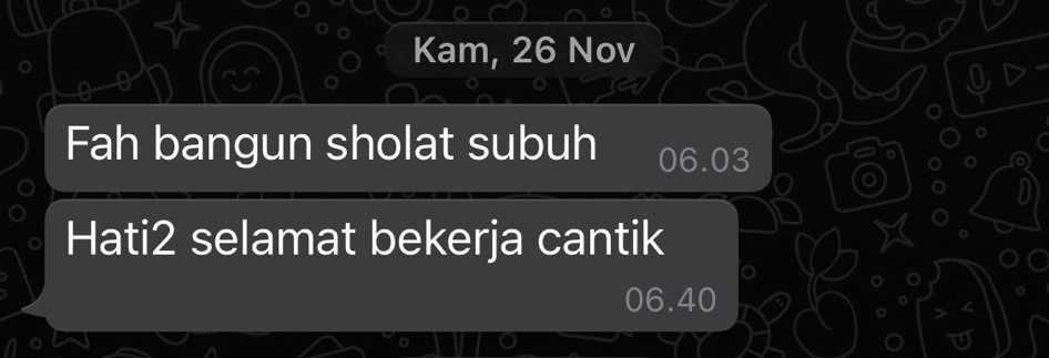 10 Chat ibu beri support ke anak ini bikin senyum lebar