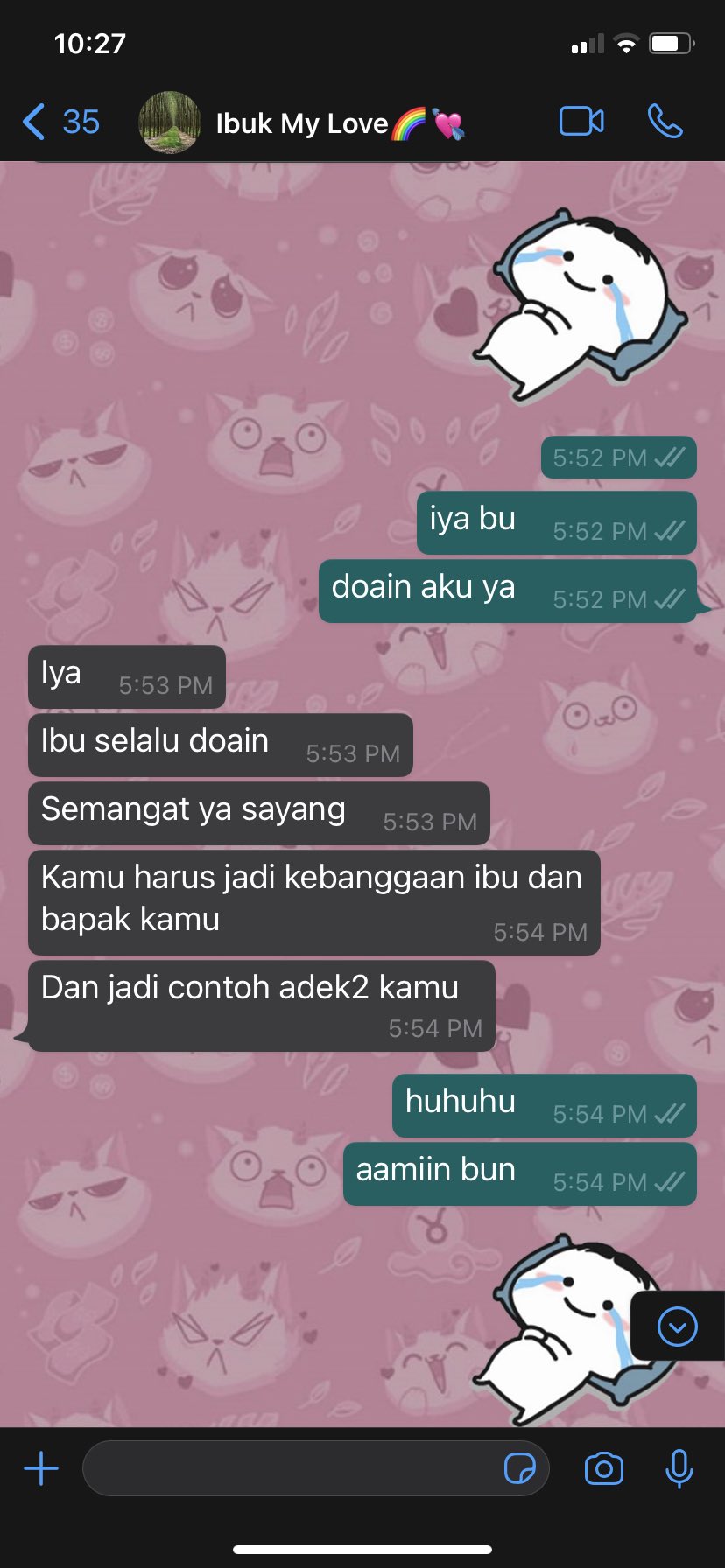 10 Chat ibu beri support ke anak ini bikin senyum lebar