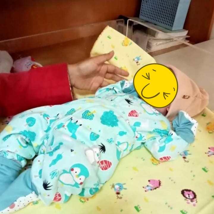 7 Momen lahiran Nadya Mustika dalam kondisi positif Covid-19