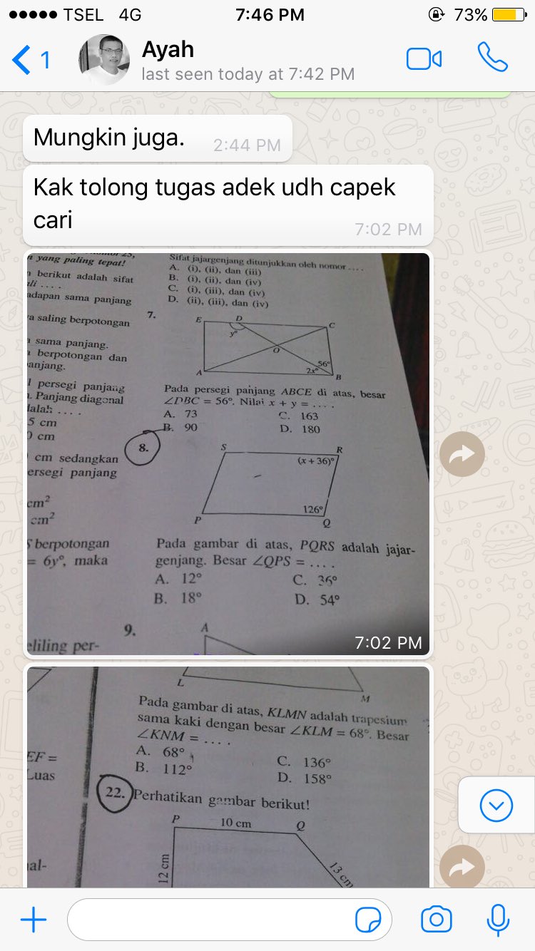 10 Chat lucu penuh drama dari ayah ini bikin anak cengar-cengir