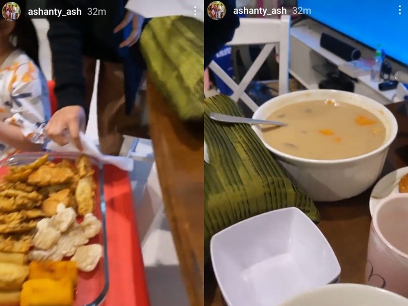 Menu buka puasa pertama 10 seleb, Yuni Shara makan besar