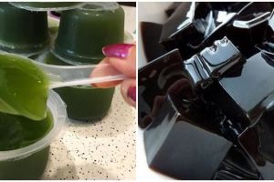 Serupa tapi tak sama, ini beda cincau hitam dan hijau