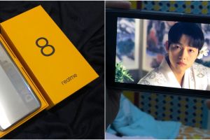 Realme 8, smartphone paling stylish berdesain premium futuristik