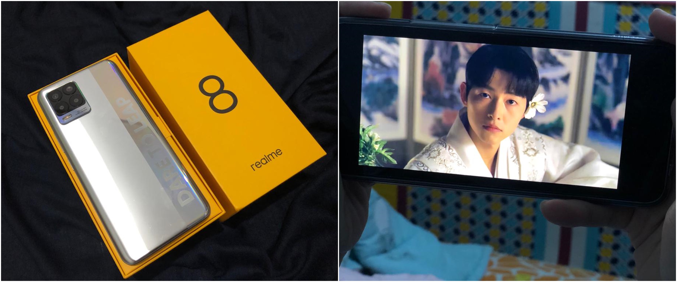 Realme 8, smartphone paling stylish berdesain premium futuristik