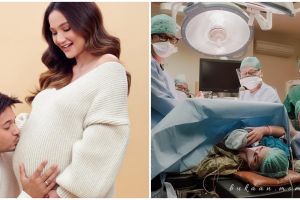 Lahirkan anak pertama, ini 8 momen persalinan Tengku Dewi