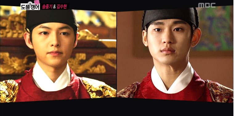 10 Adu gaya Song Joong-ki dan Kim Soo-hyun, tampan dan mempesona