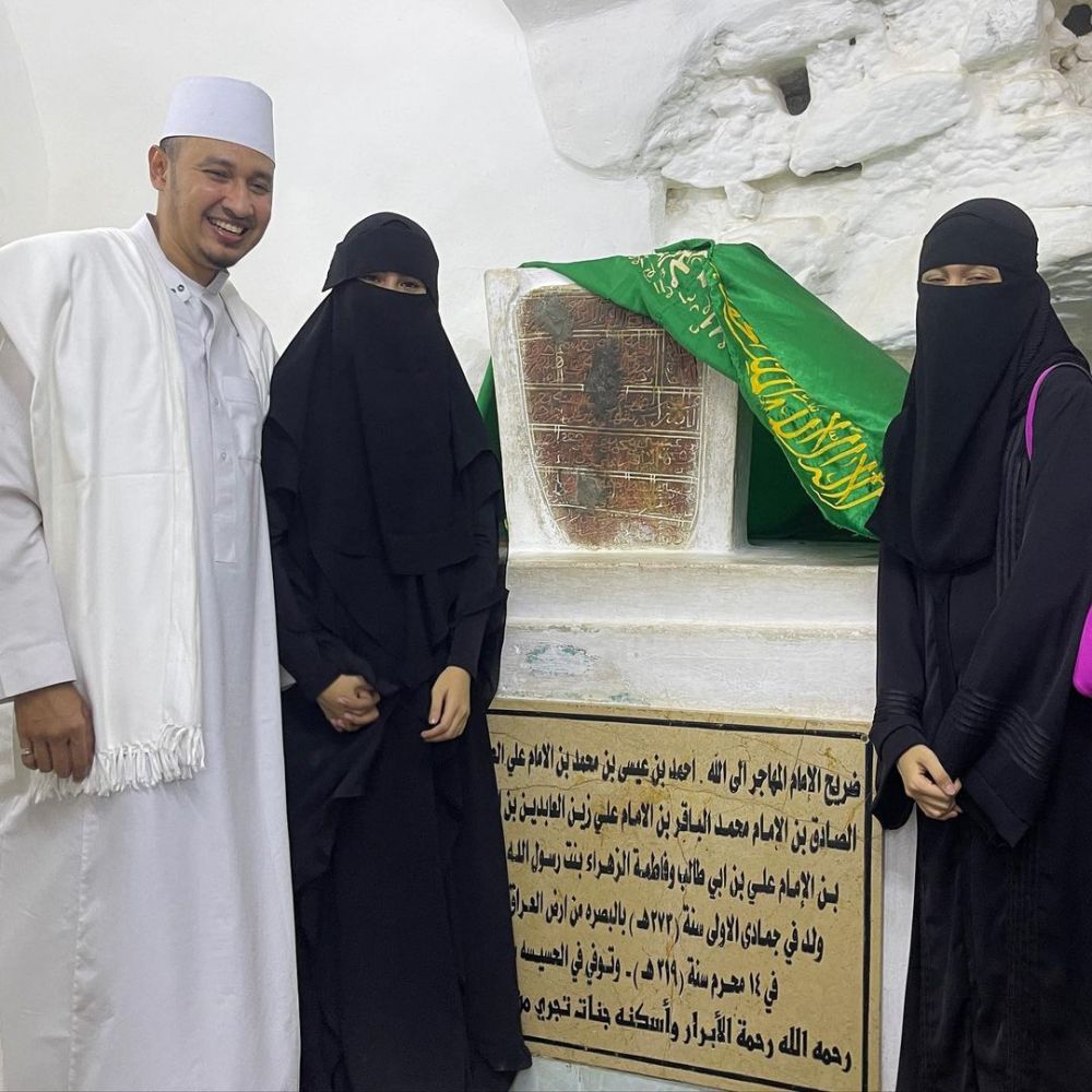 10 Momen hangat keluarga Kartika Putri di Yaman, lepas anak sekolah