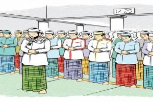 Tata cara sholat berjamaah sesuai ajaran Nabi, beserta keutamaannya