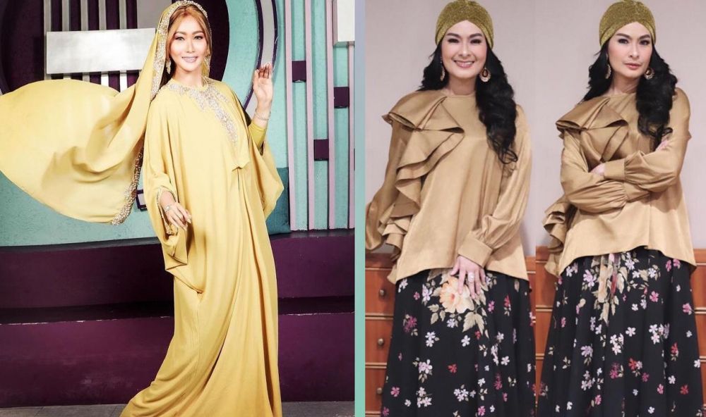 7 Beda gaya Inul Daratista dan Iis Dahlia saat di panggung