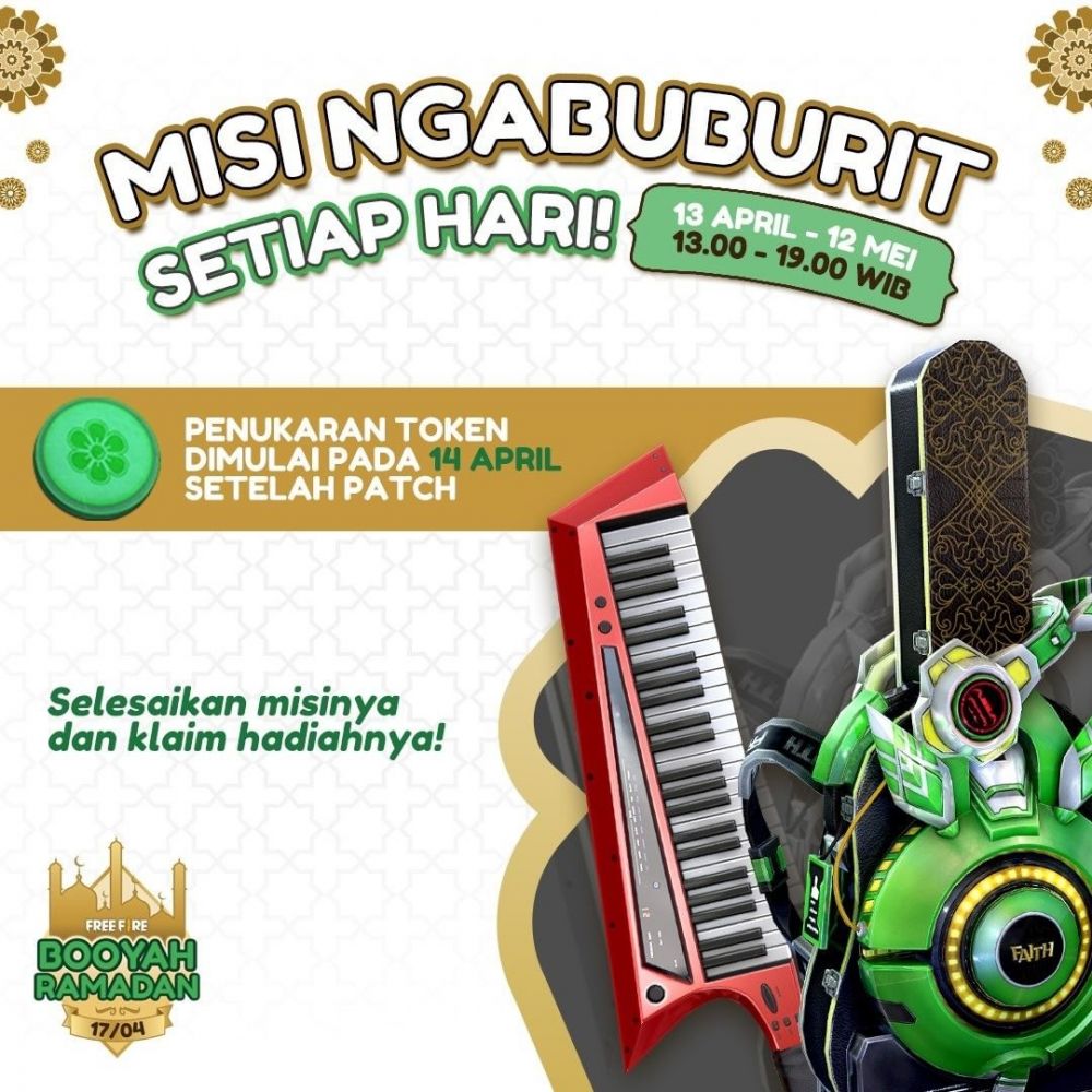 Ngabuburit main Free Fire, ditemani Anya Geraldine & Angga Yunanda