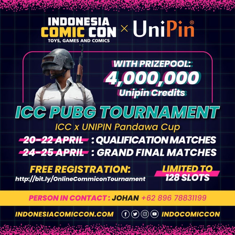 3 Ajang gaming pop culture siap digelar, ada turnamen PUBG lho 