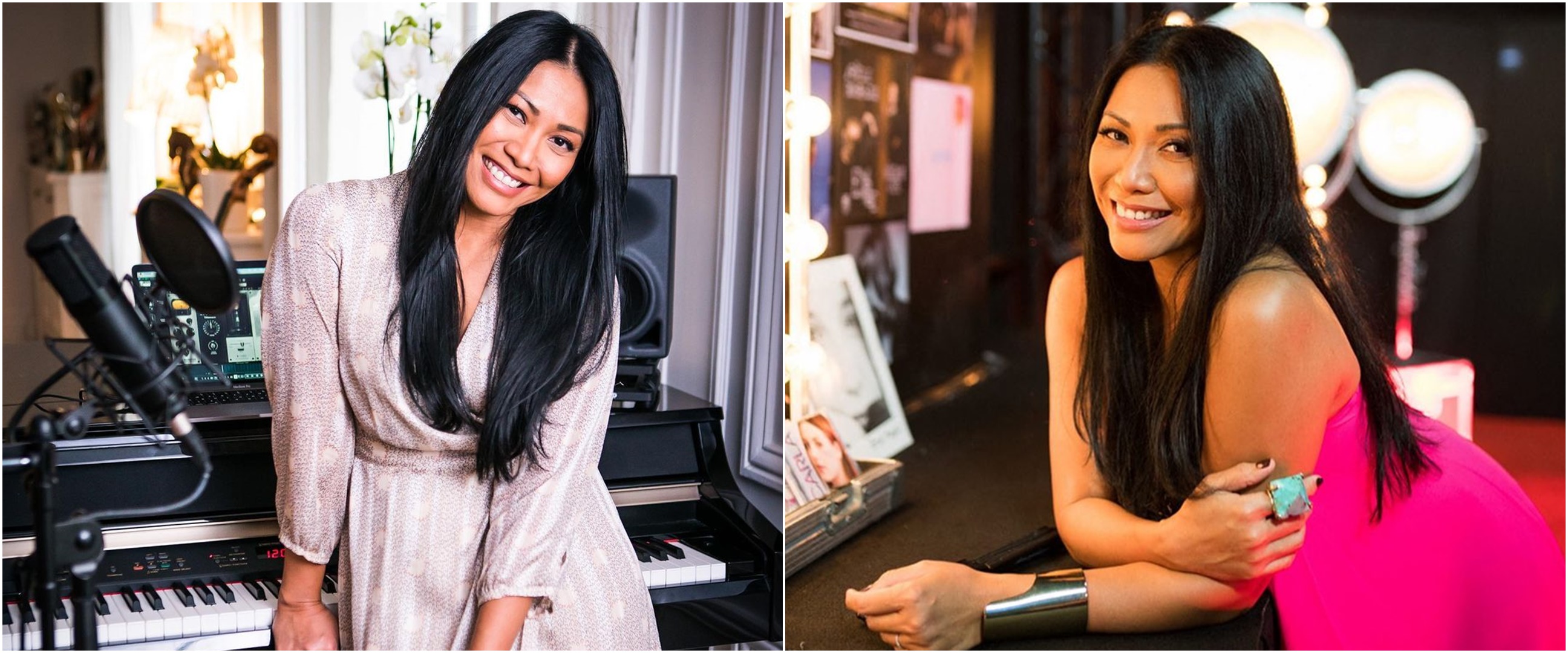 Unggah foto selfie, handphone Anggun C Sasmi jadi sorotan warganet