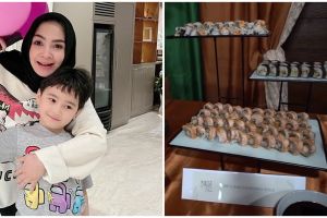 10 Potret Rieta Amilia gelar bukber, menunya bak prasmanan kondangan