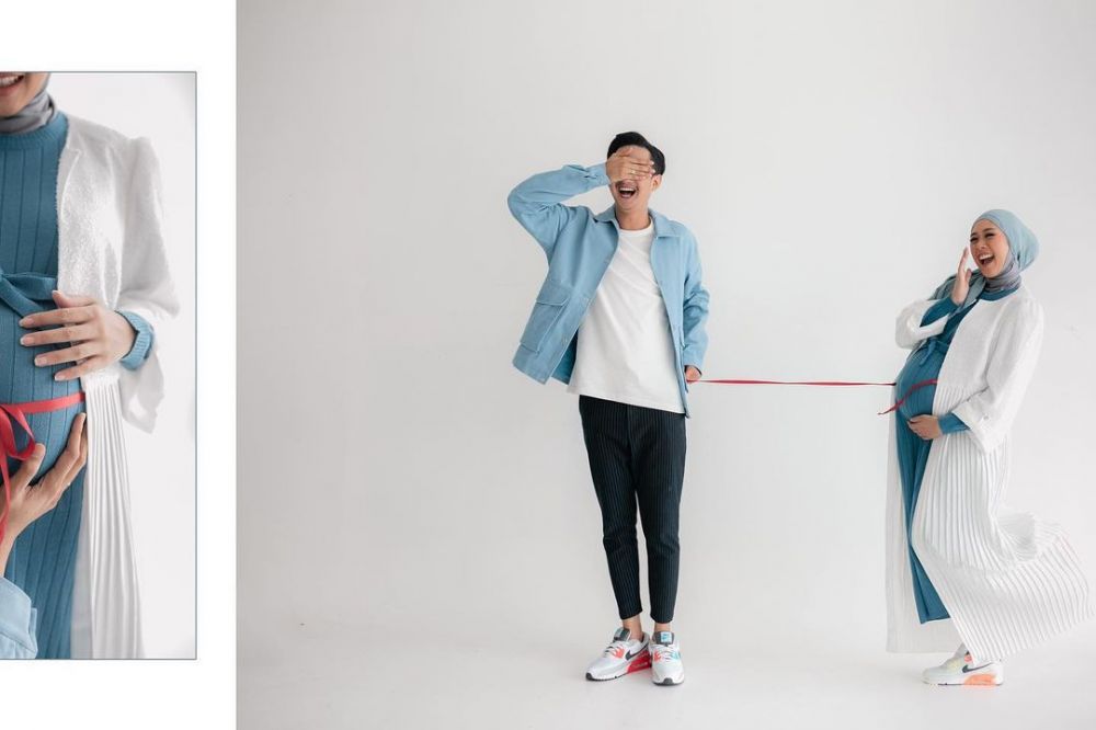 Hamil anak pertama, ini 9 potret maternity Widya Amelia & Yoga Arizona