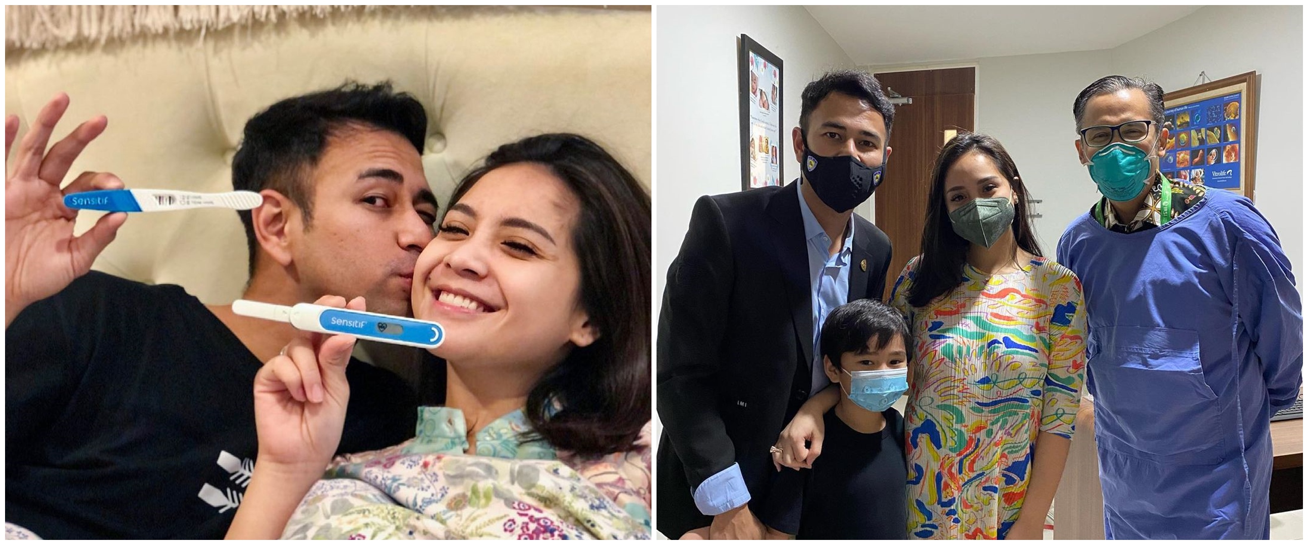 10 Momen Nagita Slavina menangis melihat hasil USG Kandungan