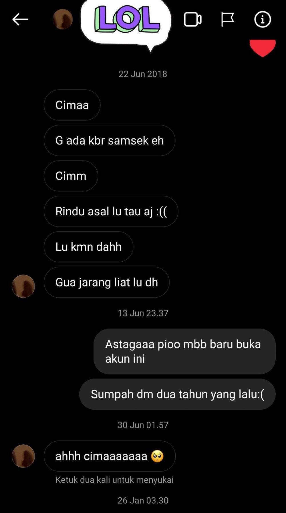 10 Chat dibalas bertahun-tahun kemudian ini endingnya kocak