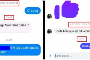 10 Chat dibalas bertahun-tahun kemudian ini endingnya kocak