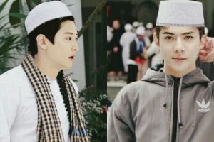 9 Hasil editan personel EXO pakai outfit tarawih, Indonesia banget