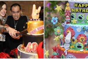 8 Potret kue ultah keluarga Nia Ramadhani, konsepnya antimainstream