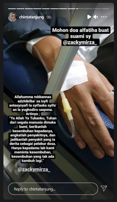Kondisi terkini Ustaz Zacky Mirza usai pingsan saat ceramah